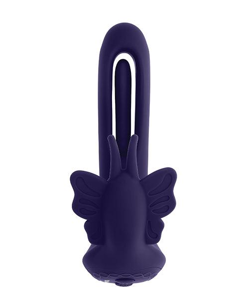 product image,Evolved Lord of the Wings Flapping & Vibrating Stimulator - Purple - SEXYEONE
