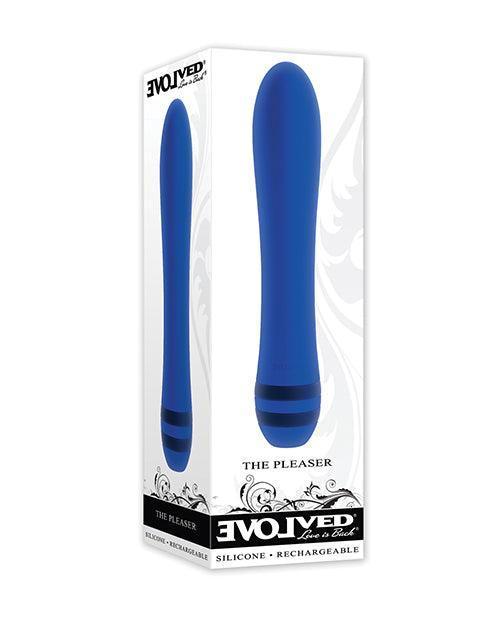 product image, Evolved The Pleaser Vibrator - Blue - SEXYEONE