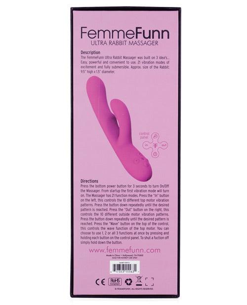 product image,Femme Funn Ultra Rabbit - Pink - SEXYEONE