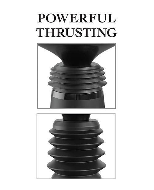 image of product,Fetish Fantasy Series Body Dock Thruster - Black - SEXYEONE