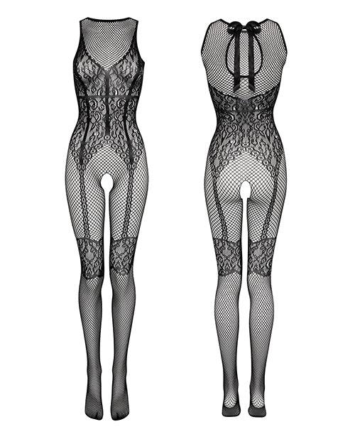 image of product,Fifty Shades Of Grey Captivate Lacy Body Stocking Black O/s - SEXYEONE