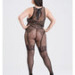 Fifty Shades Of Grey Captivate Lacy Body Stocking Black Qn - SEXYEONE