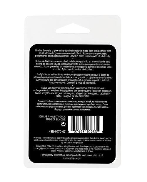 image of product,Firefly Glow in the Dark Suave Ball Stretcher - White - SEXYEONE