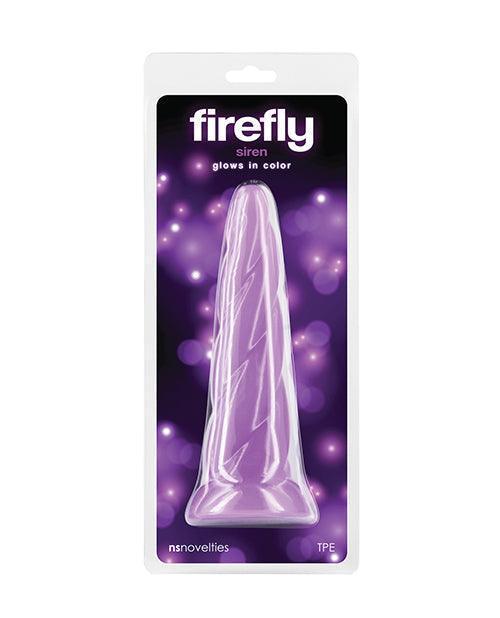 product image, Firefly Siren Glow in the Dark Dildo - Purple - SEXYEONE