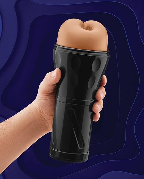 image of product,Forto Model B-02 Hard-Skin Ass Masturbator - Tan - SEXYEONE