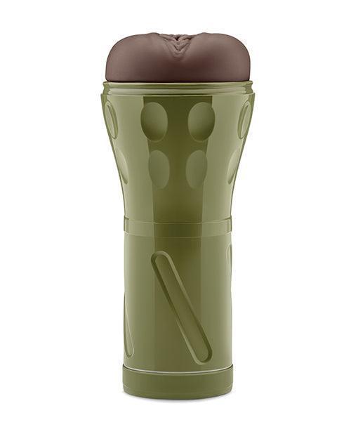 image of product,Forto Model V-20 Hard-Side Vagina Masturbator - Dark - SEXYEONE