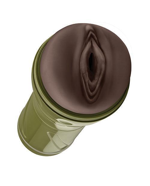 image of product,Forto Model V-20 Hard-Side Vagina Masturbator - Dark - SEXYEONE