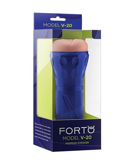 product image, Forto Model V-20 Hard-Side Vagina Masturbator - Light - SEXYEONE
