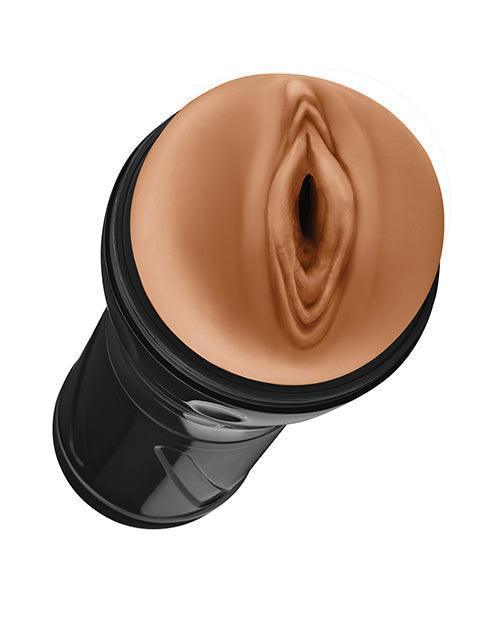 image of product,Forto Model V-20 Hard-Side Vagina Masturbator - Tan - SEXYEONE
