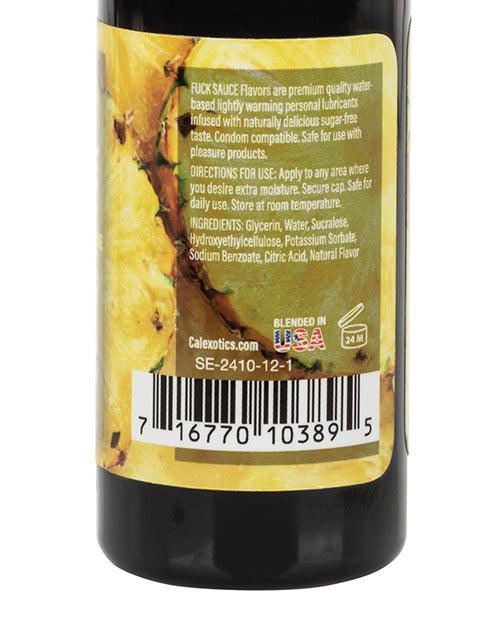 image of product,Fuck Sauce Water Based Personal Lubricant - 2 Oz Pineapple - SEXYEONE