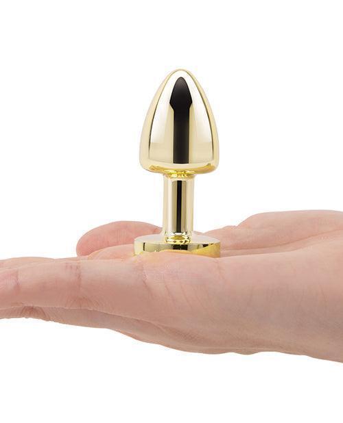 image of product,Gemsations 2" Beginners Bling Bling Metal Butt Plug - SEXYEONE