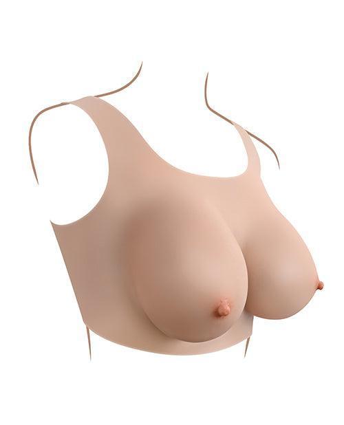 image of product,Gender X Realistic Undergarment Plate D-Cup - Light - SEXYEONE