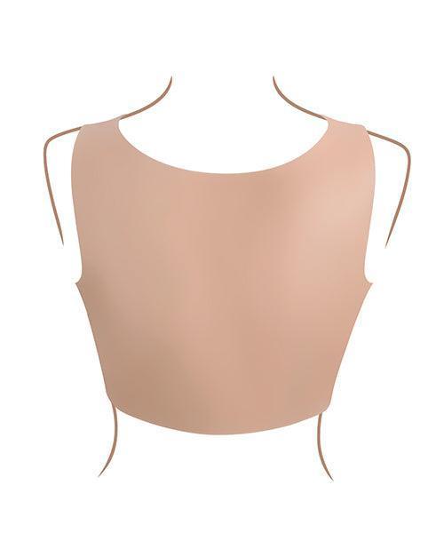 image of product,Gender X Realistic Undergarment Plate D-Cup - Light - SEXYEONE