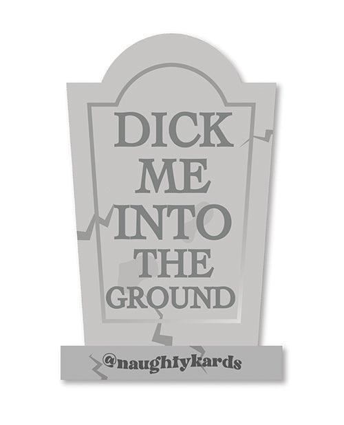 product image, Halloween Dick In Ground Sticker - Pack of 3 - SEXYEONE