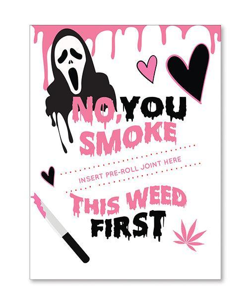 product image,Halloween GhostFace Greeting Card w/Matchbook - SEXYEONE