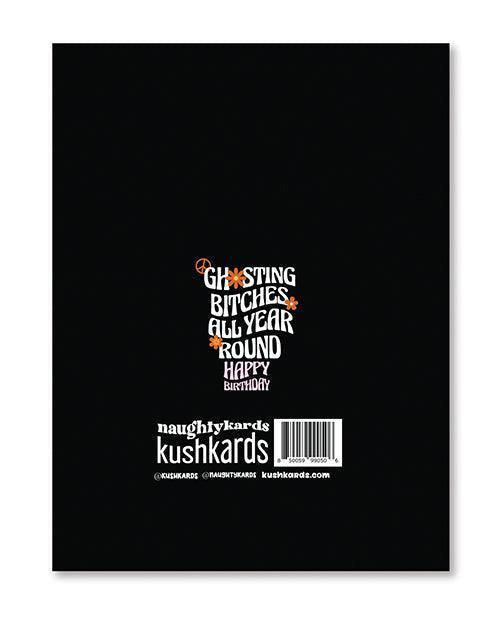 image of product,Halloween Ghosting Birthday Greeting Card w/Sticker - SEXYEONE