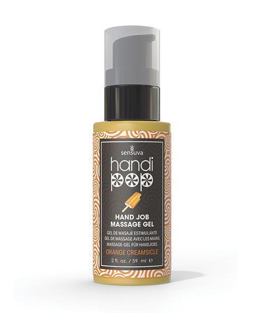 product image,Handipop Hand Job Massage Gel - 2 oz Bottle Orange Creamsicle - SEXYEONE