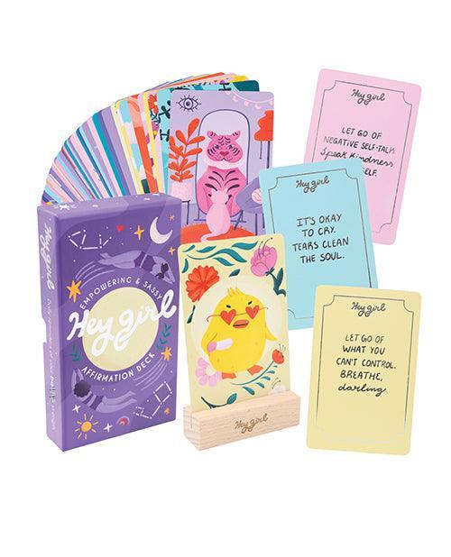 product image, Hey Girl Sassy & Sweary Affirmation Deck For Women - SEXYEONE