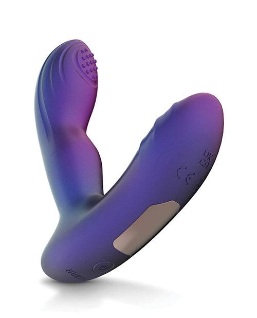 image of product,Hueman Galaxy Tapping Butt Plug - Purple - SEXYEONE