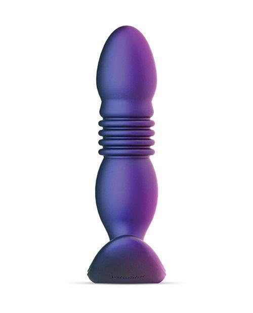 image of product,Hueman Supernova Thrusting Butt Plug - Purple - SEXYEONE