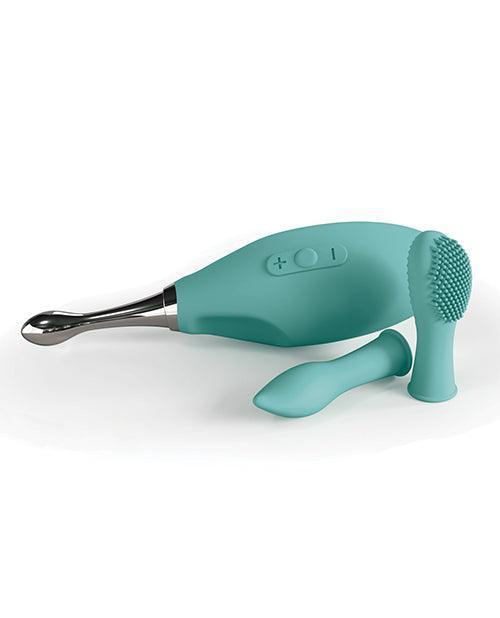 image of product,JimmyJane Focus Pro Stimulator - Teal - SEXYEONE