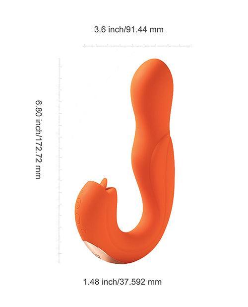 image of product,Joi Pro Rotating Head G-spot Vibrator & Clit Licker W/remote - SEXYEONE