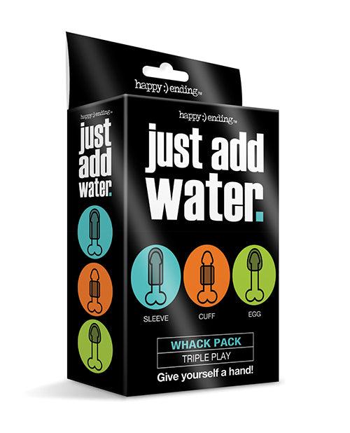 image of product,Just Add Water Whack Pack Triple Play - SEXYEONE