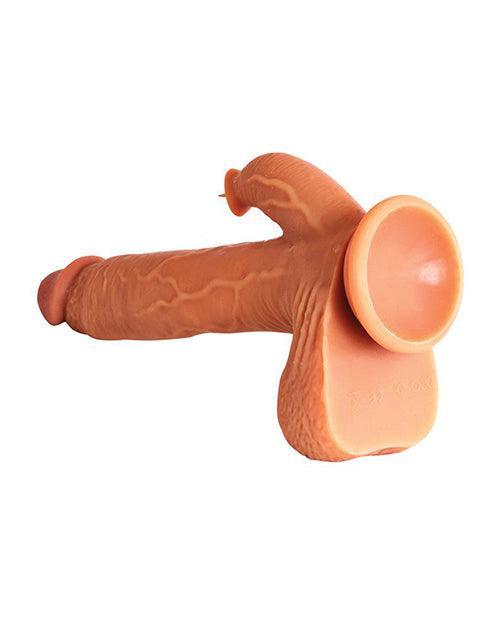 image of product,Justin 6.5" Silicone Thrusting Dildo Licker - SEXYEONE