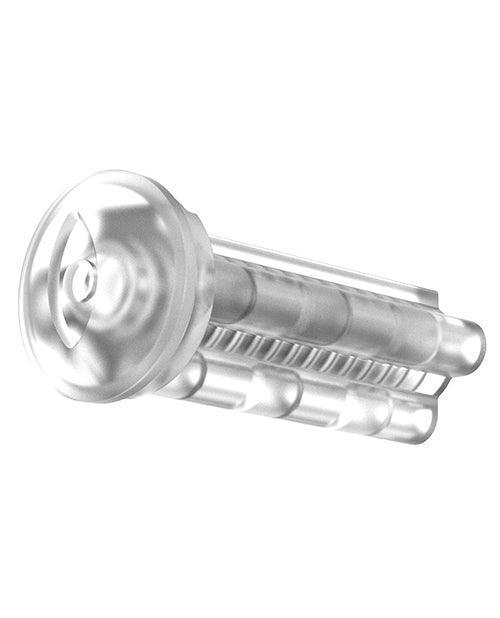 image of product,.kiiroo Power Sleeve For Titan - Clear - SEXYEONE