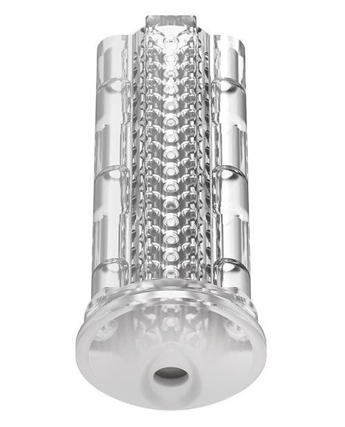 image of product,.kiiroo Power Sleeve For Titan - Clear - SEXYEONE