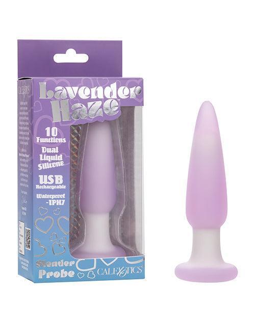 product image, Lavender Haze Slender Anal Probe - Lavender/White - SEXYEONE