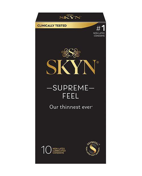 product image,Lifestyles SKYN Supreme Feel Condoms - Pack of 10 - SEXYEONE