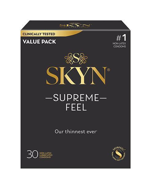 image of product,Lifestyles SKYN Supreme Feel Condoms - Pack of 30 - SEXYEONE