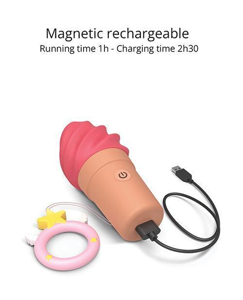 product image,Love to Love Cand'ice Ice Cream Cone Stimulator - Raspberry Jolly - SEXYEONE