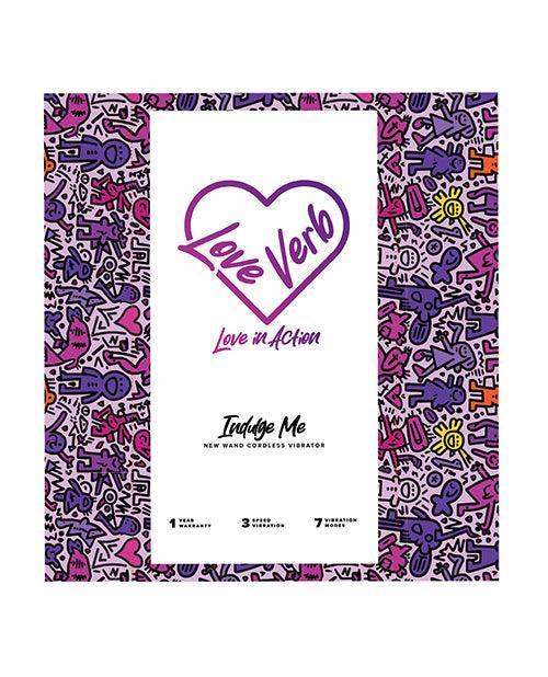 image of product,Love Verb Indulge Me Copper-Infused Dual Use Wand - Lilac - SEXYEONE