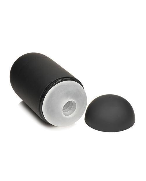 image of product,LoveBotz The Milker Mega-Pod Sucking Masturbator - Black/Clear - SEXYEONE