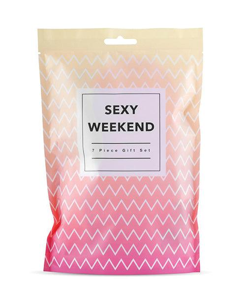 image of product,Loveboxxx Sexy Weekend 7 Pc Gift Set - Pink - SEXYEONE