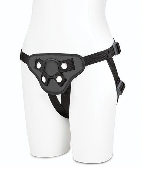image of product,Lux Fetish Beginners Strap On Harness - Black - SEXYEONE