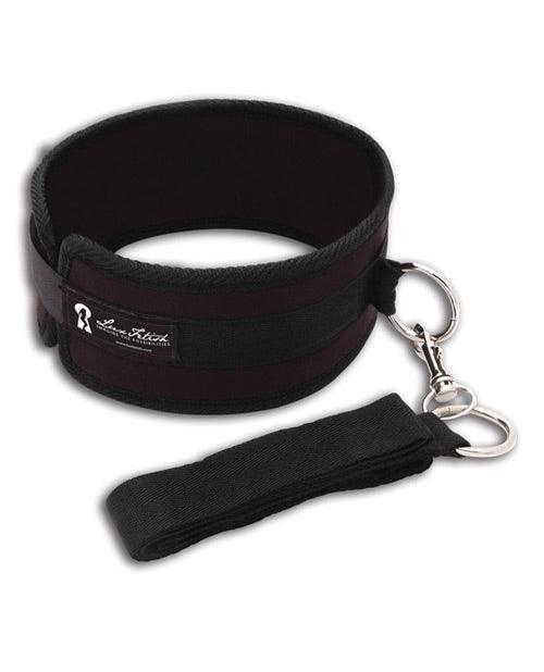 image of product,Lux Fetish Collar & Leash Set - SEXYEONE