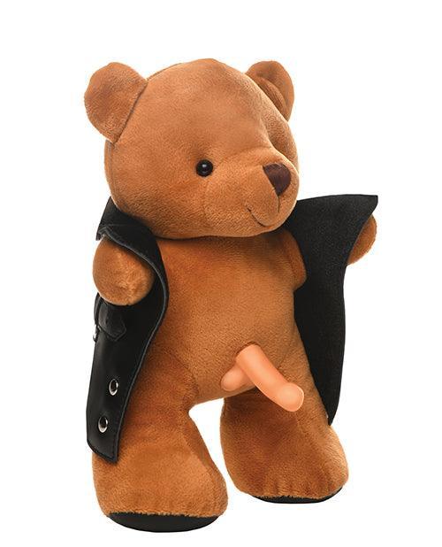 product image, Master Series Slow Show Bear Exhibitionist Teddy Bear w/GID Penis - SEXYEONE