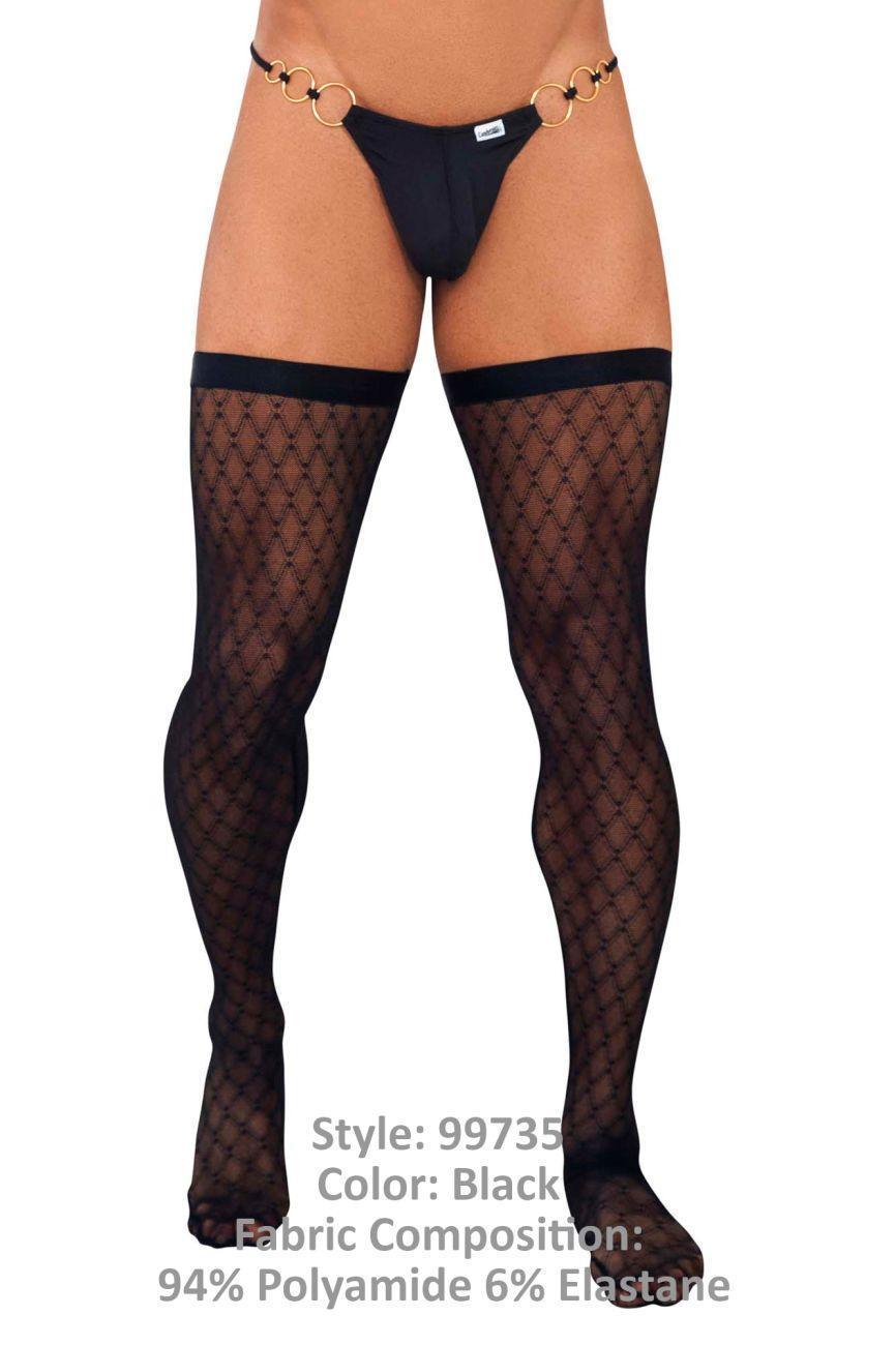 image of product,Mesh Thigh Highs - SEXYEONE