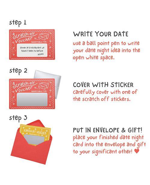 image of product,Mini Date Night Shenanigans DIY Scratch Off Vouchers & Coupons - SEXYEONE