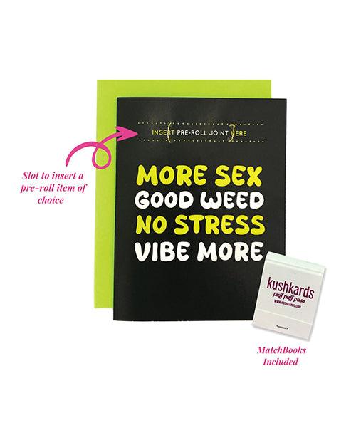 product image,More Sex Greeting Card w/Matchbook - SEXYEONE