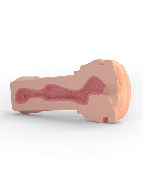 image of product,Mystim Oh-pushme Vagina - Black - SEXYEONE
