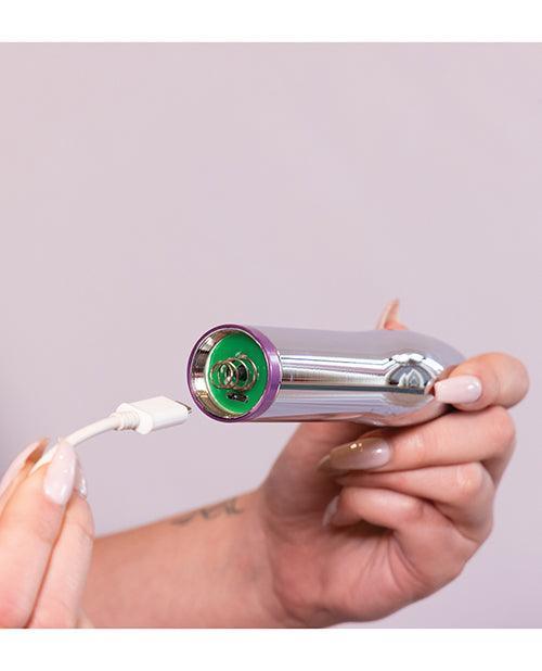 image of product,Natalie's Toy Box Fly Me To The Moon Metal Vibrator - SEXYEONE