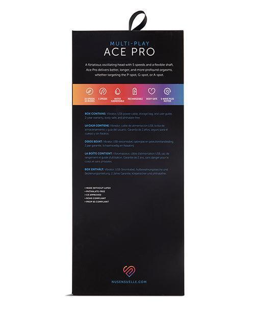 image of product,Nu Sensuelle Ace Pro Prostate & G Spot Vibe - SEXYEONE