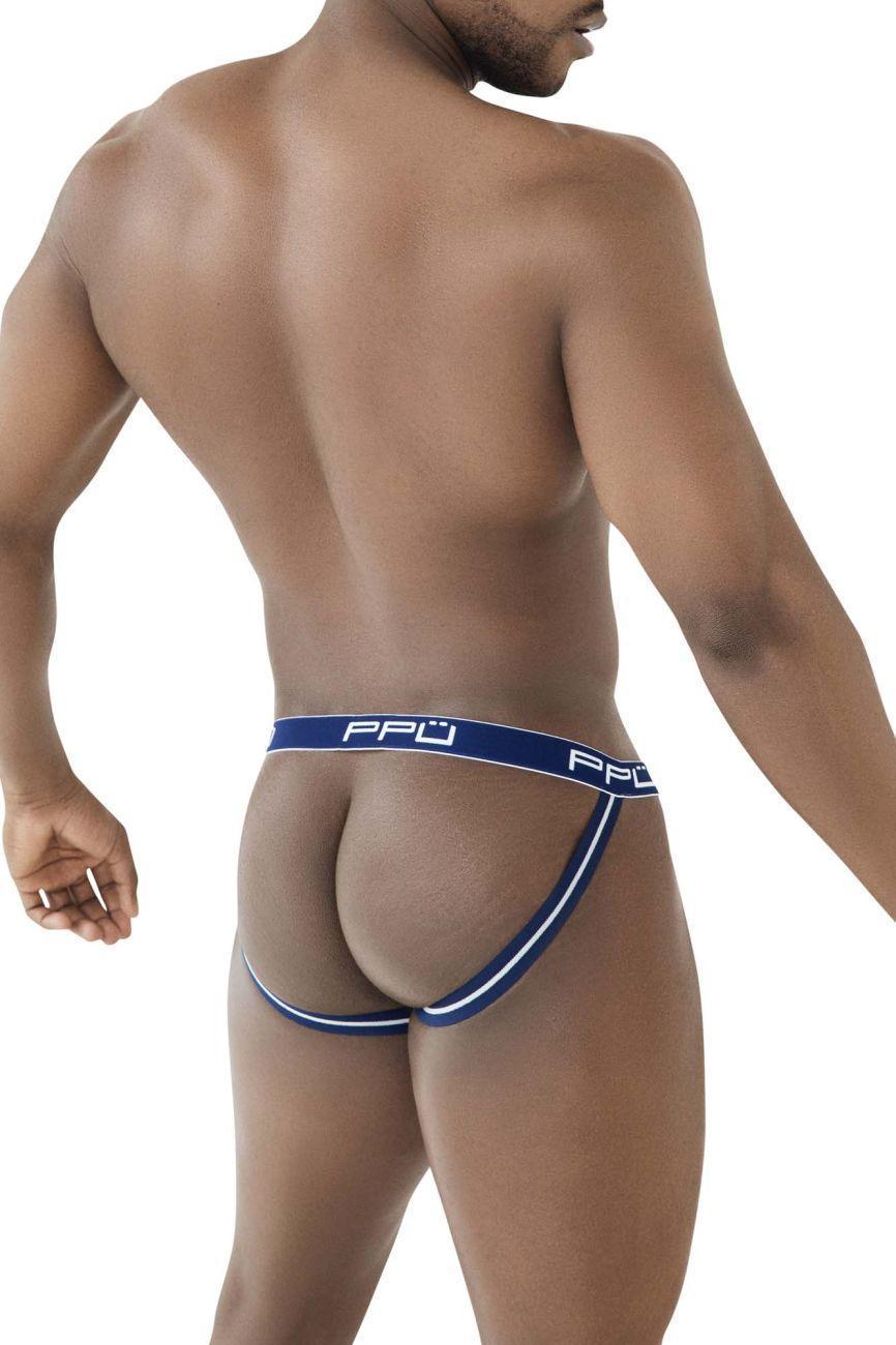 image of product,One Side Mesh Jockstrap - SEXYEONE