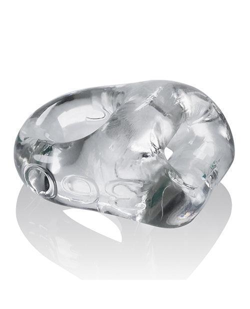 image of product,Oxballs 360 Cock Ring & Ballsling - Clear - SEXYEONE