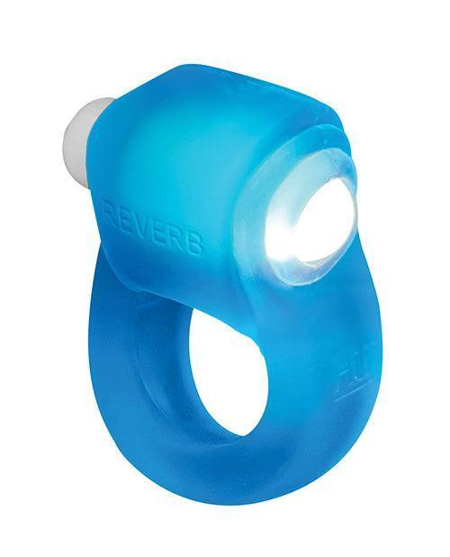 image of product,Oxballs Glowdick Cockring W/led - Ice - SEXYEONE