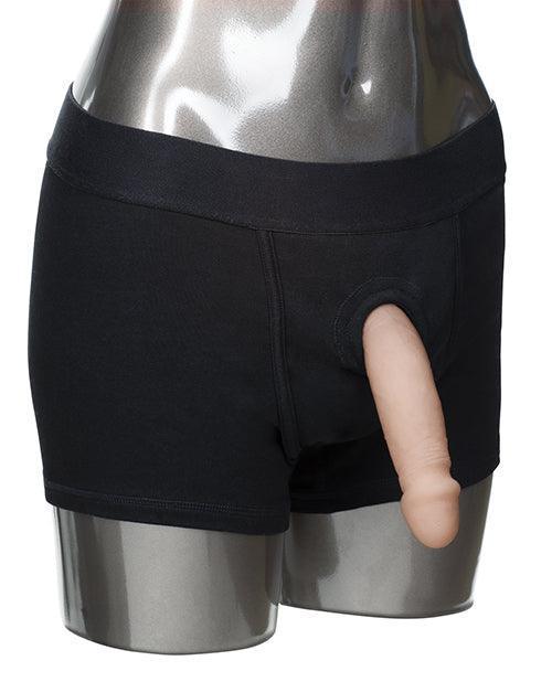 image of product,Packer Gear Boxer Harness - Black - SEXYEONE